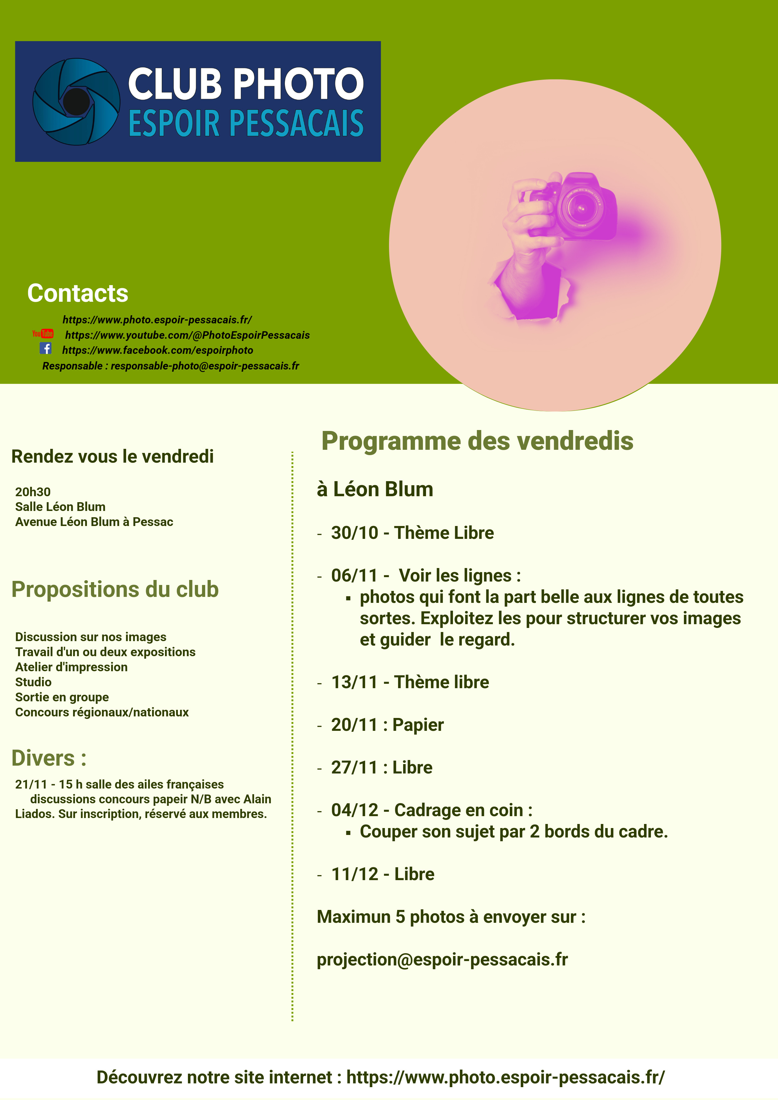 Programme Nov 2026